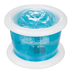 Boble Strøm Vand Dispenser - 3 liter blå/hvid